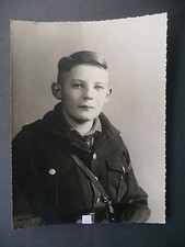 Orig. Foto Pfadfinder Uniform Mantel Halstuch