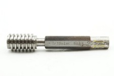 Gewindelehrdorn TR19x4 (links)  Lehrdorn Prüfdorn  Kontrolldorn Trapezgewinde