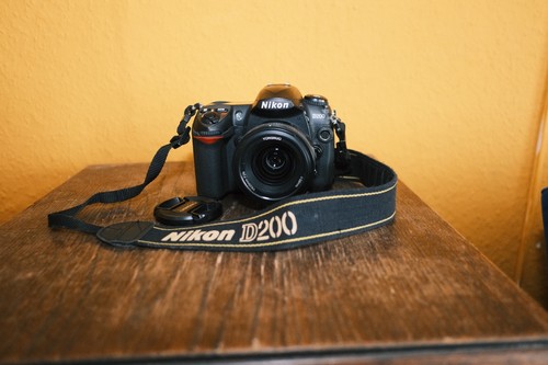 Nikon d200 dslr mit - dslr, objektiv