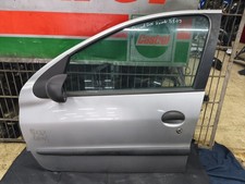 Peugeot 206 Kombi Tür Vorne Links Fahrertür Silber Komplett