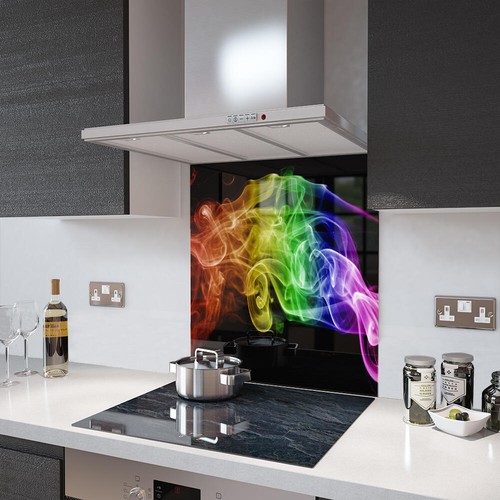 Glas spritzschutz schwarz - glas,