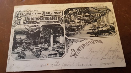 Gruss aus der berliner - ak,