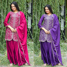 Übergröße Anarkali Salwar Kameez Designer Pakistaner Rasen Anzug Damen Kurta