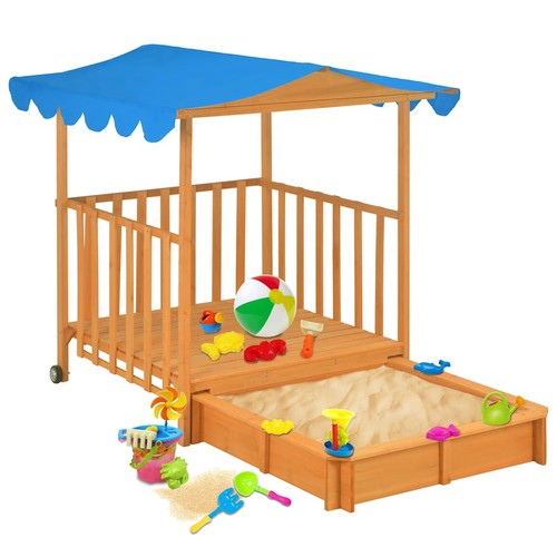Kinderspielhaus mit sandkasten - mit,