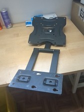 Maclean Schwenkarm Wandhalterung - 23-42 Zoll - Silber (MC-503S)