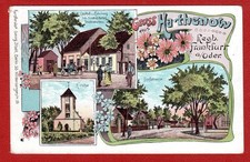 Alte AK farbig Hathenow , Alt Tucheband Oderbruch gel. 1911