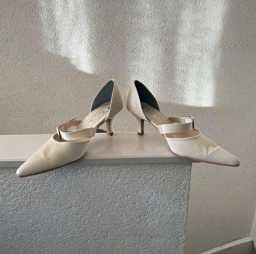 Damen pumps weiß - weiß, mit