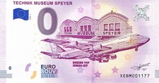Deutschland - 0 Euro Schein - € Souvenirschein - Technik Museum Speyer 2018 - 1