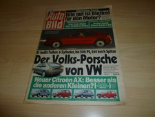 Zeitung Zeitschrift - Auto Bild Nr. 14 30. März 1987 - VW Taifun - 80er 80s