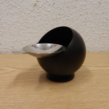 50er 60er Quist Kugel-Aschenbecher Metall Schwarz mid century 50s 60s Vintage