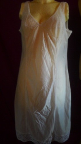 Unterkleid perlon nylon - nylon, spitze