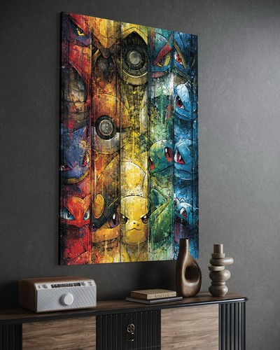 Pokemon leinwand bild anime - pokemon,