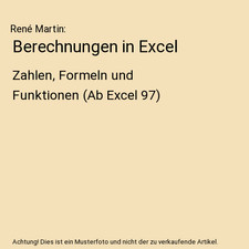 Berechnungen in Excel: Zahlen