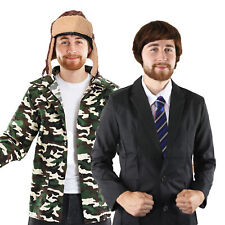 PEEP SHOW KOSTÜM JEZ MARK CORRIGAN TV FILM PARTY KOSTÜM ACCESSOIRE SET 