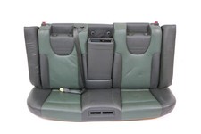 A6 4B Avant Kombi Rückbank Rücksitzbank Sitz Rücksitz 3 Punkt Leder grün Recaro