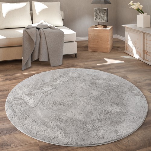 Teppich rund fellteppich - rund,
