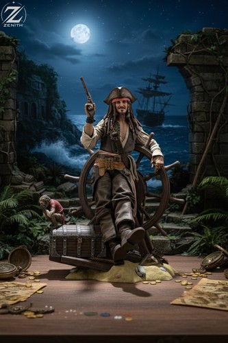 Jack sparrow 3d resin - sparrow,