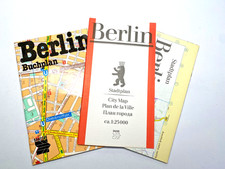 DDR BERLIN  OST STADTPLÄNE