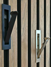 Akustik paneel Haken klappbar Garderobenhaken Zubehör  Schwarz Edelstahl Paneele