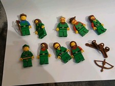 LEGO  9 x  Waldläufer forestman Minifiguren