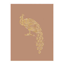 Poster Bild Wanddeko 'Pfau'