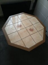 Couchtisch, 8-eckig, mit Fliesen, 90 X 45