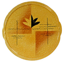 Tortenplatte  Spritzdekor art