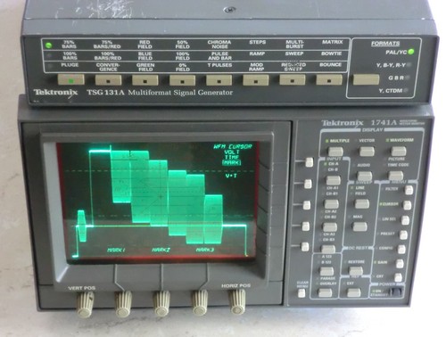 Tektronix 1741a pal waveform - pal,
