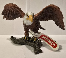 Schleich 2025 - Wild Life - Weisskopf - Seeadler mit Fähnchen 17010