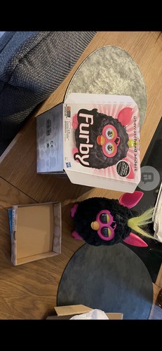 Furby boom schwarz pink - boom, pink-