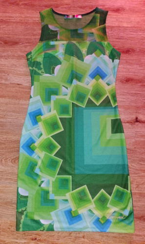 Grünes etui kleid desigual - etui-kleid,,