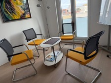 Stuhl Freischwinger Camiro von Girsberger - top Zustand - 50 % v. Neupreis 4 St.