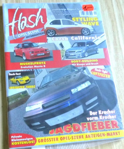 Flash opel scene - scene,, auto