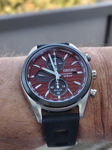 Seiko rotes zifferblatt - rotes,