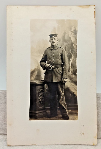 Altes foto soldat - foto, uniform