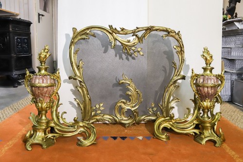 Kamin kamingitter andirons - kamin,
