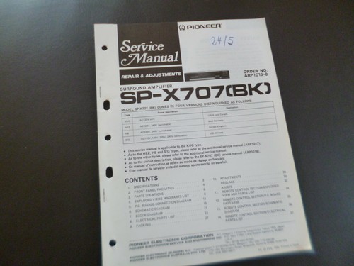 Original service manual - original,