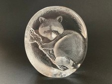 Glasrelief Mats Jonasson, Roter Panda für WWF, Schweden