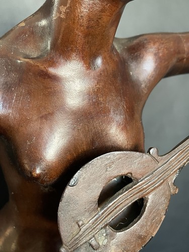 Antike bronze statue - bronze,