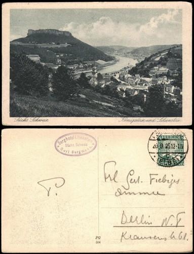 Königstein sächsische - königstein, (sächsische
