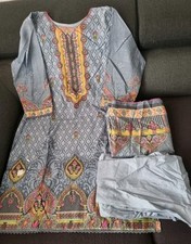 Pakistaner Indisch Salwar Kameez Fertig Zum Tragen Anzug Kleid Hochzeit Party
