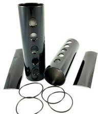 Gabelcover für Harley Davidson Dyna Street Fat Bob ab Bj.2006 mit Lochdesign