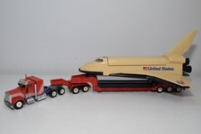 B64 1:50 SIKU 4016 TRUCK TRAILER MACK PETERBILT SPACE SHUTTLE EXC. ZUSTAND.