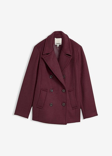 Cabanjacke aus wolle - aus,