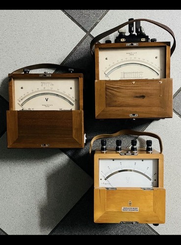2voltmeter 1 ampermeter - 2voltmeter, +