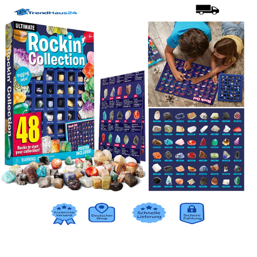 Edelsteine set kinder - kinder, 48
