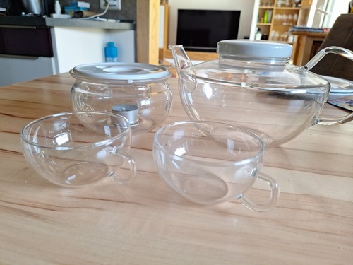Teeservice aus glas 2 - teeservice,