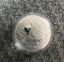silbermünze 1 oz Redback Spider