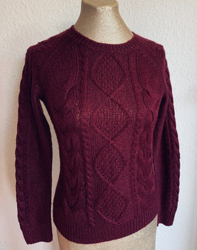 Damen schöne dunkel rot - damen,