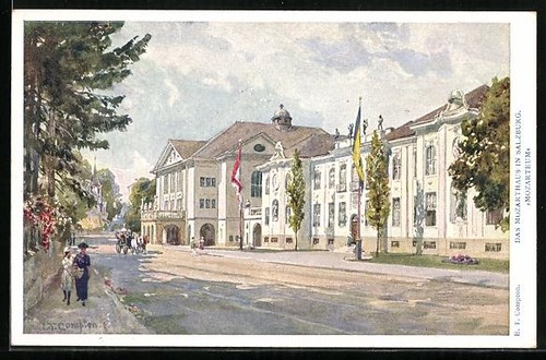 Künstler edward theodore - künstler-ak,